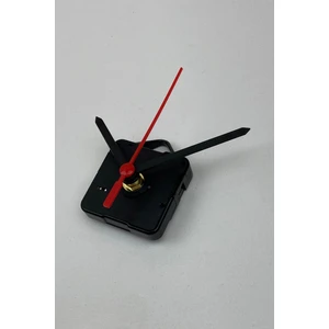 Mooclock Saat Mekanizması, Akar Sessiz Duvar Saati Mekanizması, 14 mm Şaft, Akrep-Yelkovan-Saniye-(Askılı)