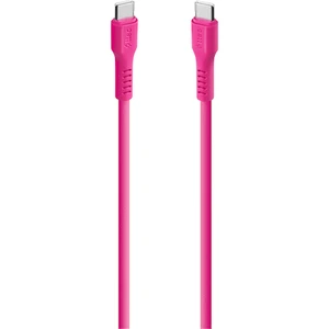 Usb-C - Usb-C 120CM 60W Pd/qc Hızlı Şarj/data Kablosu  Neon Pembe 2DK59NP
