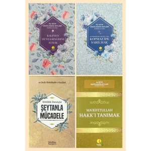 Hakki Tanimak Seytanla Mücadele Kopmaz Ipe Sarilmak Dünya Sevgisini Atmak Geylani 4lü Set