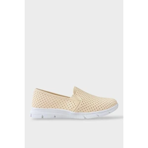 Kadın Babet Rahat Hafif Ayakkabı Bej