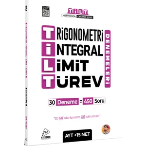 Mert Hoca Yayınları AYT Trigonometri İntegral Limit Türev 30'lu Deneme
