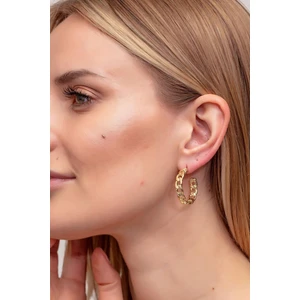 Altın Sarısı Zincir Küpe