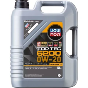 Top Tec 6200 0W -20 (5 Litre) Yeni Üretim Tarihli