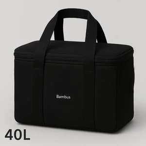 Bambus Home Termal Çanta 40 Litre Termos El Çantası Buzluk Piknik Çantası