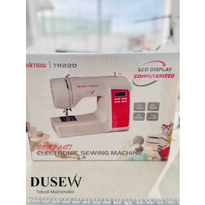 Tr220 Elektronik Dikiş Piko Makinesi (Uzatma Tablalı) - 2 Yıl Li