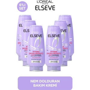 L'Oreal Paris 6'lı Elseve Hydra [Hyaluronic] Nem Dolduran Saç Kremi 250ml