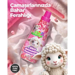 The Allurex Çamaşır Yumuşatıcı Orkide Çiçeği 1500 ml 1 Li