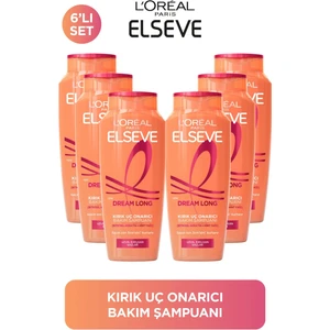L'Oreal Paris 6'lı Elseve Dream Long Kırık Uç Onarıcı Şampuan 300ml