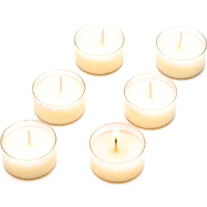 6lı Dark Amber Kokulu Tealıght Mum Seti