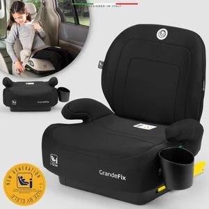 Grandefix I-Size Yükseltici Oto Koltuğu Isofix 125-150 cm 15-36 kg Siyah