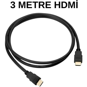 SpeedUF HDMI Kablo 3 Metre – 1080p Full HD, Altın Uçlu, TV Bilgisayar Uyumlu Görüntü Kablosu