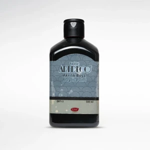 Akrilik Boya 500 ml Siyah