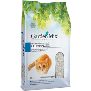 Garden Mix Parfümsüz 10 Lt Kedi Kumu Kalın Taneli