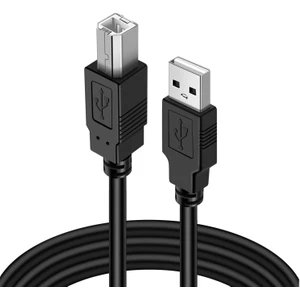 1.5 Metre USB 2.0 - Pd Yazıcı Kablosu A Erkek - B Erkek Kablo Kordonu Veri Aktarımı Ana Bilgisayar Kablosu 1.5m Hp Officejet Laserjet Envy Canon Pixma Kablosu