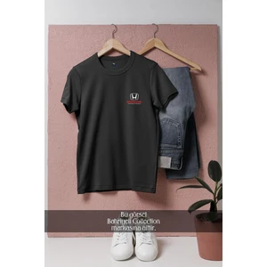 Oversize Honda The Power Of Dreams Cep Tasarımlı Unisex T-Shirt