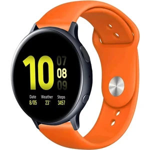 Samsung Galaxy Watch Active 2 40MM / 44MM Akıllı Saat Uyumlu Spor Silikon Kordon