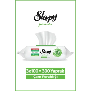 Pine Yüzey Temizlik Havlusu&mendili Çam Ferahlığı 3X100 (300 Yaprak)