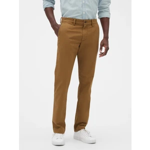Erkek Kahverengi Slim Fit Gap Flex Khaki Pantolon