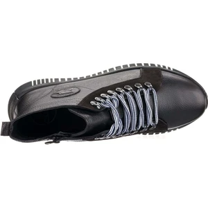 Costo Shoes BRK2103 Siyah Büyük Numara Dana Derisi Rahat Geniş Kalıp Erkek Bot 47