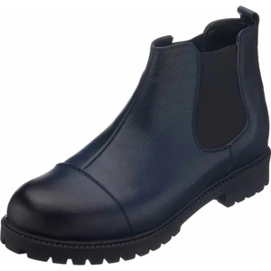 Costo Shoes 45 - 46 - 47 - 48 -49 - 50  GG1284 Lacivert  Büyük Numara Dana Derisi Rahat Geniş Kalıp Erkek Bot