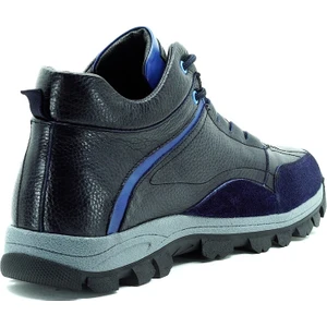 Costo Shoes 45,46,47,48,49,50 Numaralarda GG1406 Lacivert Trekking Taban Yeni Sezon Üst Kalite Büyük Numara Erkek Deri Bot