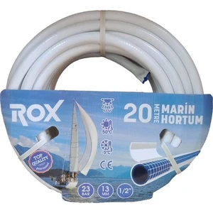 Rox 1/2'' 13 mm Marine Tekne Bahçe Sulama Hortumu 20 Metre
