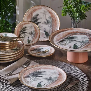 Peacock 19 Parça Sunum ve Servis Seti