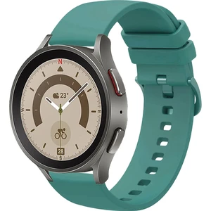 Samsung Galaxy Watch 4 5 5pro 6 7 FE 40mm ve 44mm ile Uyumlu Kordon Jel Silikon Tokalı Kayış