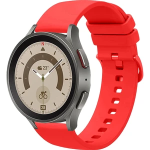 Samsung Galaxy Watch 4 5 5pro 6 7 FE 40mm ve 44mm ile Uyumlu Kordon Jel Silikon Tokalı Kayış