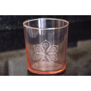 4'lü Paşabahçe Boho Desen Bardak 4'lü Set Kırmızı