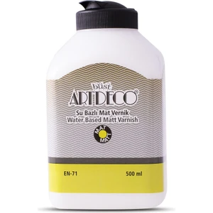 Su Bazlı Mat Vernik 500Ml