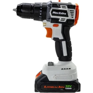 Max Extra 18 Volt Maxextra Mxp1960d 18v 1.5ah Li-Ion Çift Akülü Darbeli Matkap Vidalama 2  Anahtarsız 2 Yı