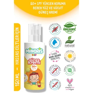 Baby Organik Güneş Kremi 50 Spf 165 gr