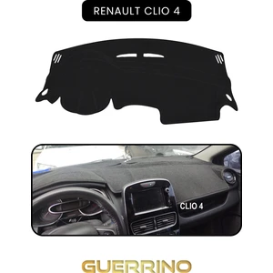 Renault Clio 4torpido Koruma Halısı Siyah Kenar