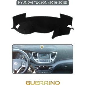 Hyundai Tucson 2016-2018TORPİDO Koruma Halısı Gri Kenar