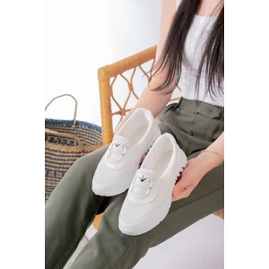 Unisex Bağcıksız Rahat Esnek Günlük Sneaker Spor Ayakkabı