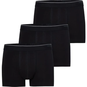 BLACKSPADE 9670 ERKEK TENDER COTTON SHORTY 3 LÜ SİYAH BOXER