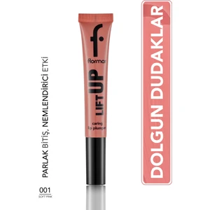 Lift Up Dolgun Görünüm Veren & Hyaluronik Asit Etkili Dudak Parlatıcısı (001 Soft Pink) 8682536098397