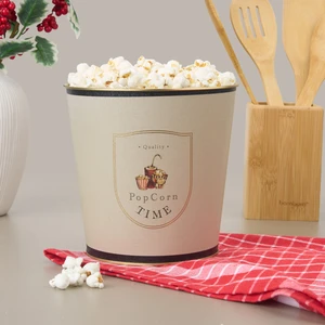 Metal Popcorn Kutusu - Patlamış Mısır Kovası 13.5 Cm, Azura ER149-3O