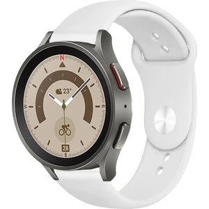 Samsung Galaxy Watch 4 5 5pro 6 7 FE 40mm ve 44mm ile Uyumlu Kordon Yumuşak Dokulu Silikon Kayış