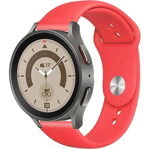 Samsung Galaxy Watch 4 5 5pro 6 7 FE 40mm ve 44mm ile Uyumlu Kordon Yumuşak Dokulu Silikon Kayış