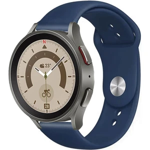 Samsung Galaxy Watch 4 5 5pro 6 7 FE 40mm ve 44mm ile Uyumlu Kordon Yumuşak Dokulu Silikon Kayış