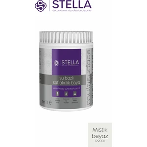 Boya Su Bazlı Saf Akrilik Mistik Beyaz 1 Lt