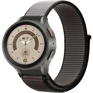 Samsung Galaxy Watch 4 5 5pro 6 7 FE 40mm ve 44mm ile Uyumlu Kordon Kumaş Desenli Cırt Cırtlı Spor Kayış