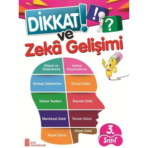 Ata Yayınları 3.Sınıf Dikkat ve Zeka Gelişimi