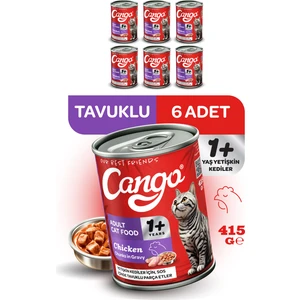 Yavru Yaş Kedi Maması Tavuklu 415GR 6lı