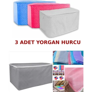 3 Adet Hurç Yorgan Hurcu 100X50X40 cm Büyük Boy