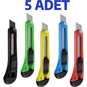 5 Adet Maket Bıçağı Büyük Boy Falçata