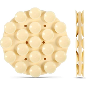 Çift Taraflı Vakumlu Telefon Tutucu, Yuvarlak Silikon Vakumlu Çok Işlevli Mobil Cihazlar Için Vantuz