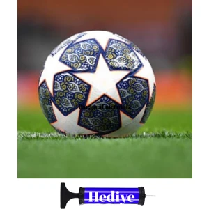 Uefa Şampiyonlar Ligi 430 Gram Kaliteli Profesyonel Maç ve Antreman Pompa Hediyeli